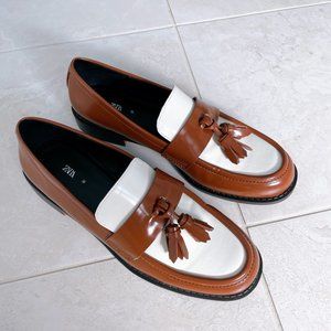 BRAND NEW ZARA SIZE 38 LOAFER, MIUMIU STYLE